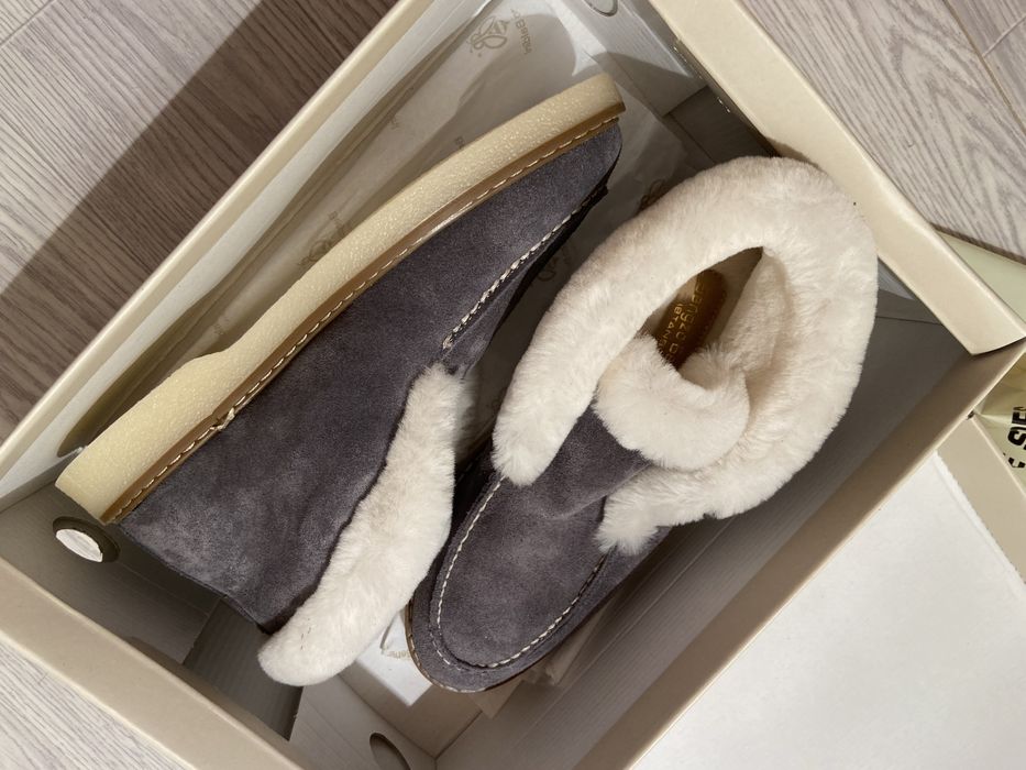 Обувь зимние натуральные