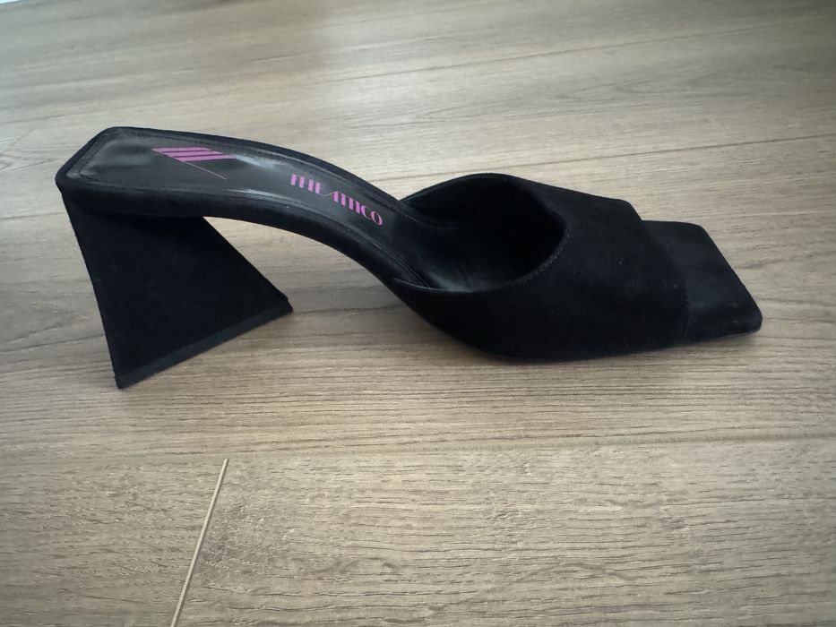 Черни елегантни обувки на ток The Attico 38 номер