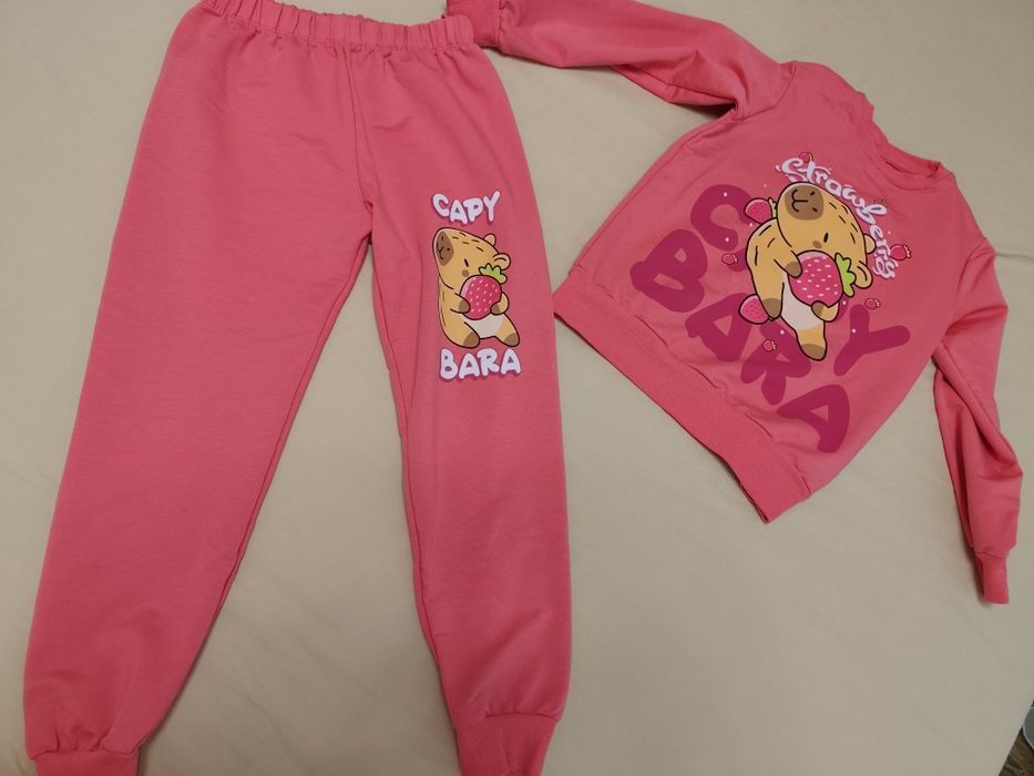 Детски нов  комплект "Капибара"8-10г,100% памук