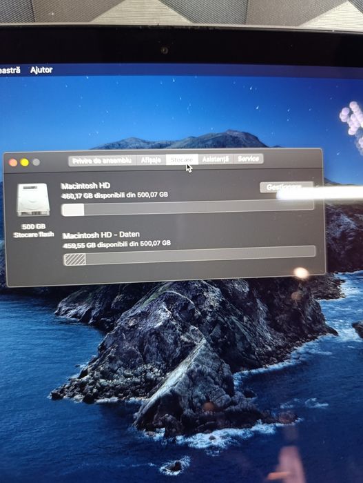 Laptop macbook pro Intel i7 ssd 512gb 16gb ram display 15.4 2k baterie bună