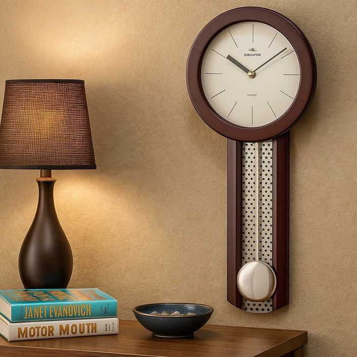 Елегантен стенен часовник с махало Senator