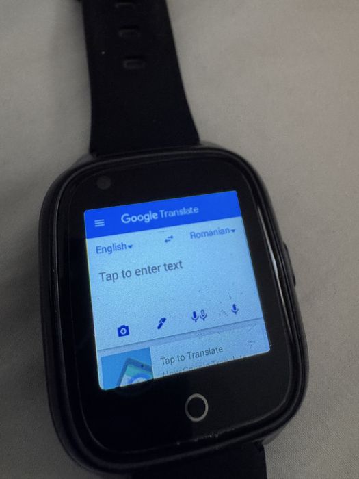 Ceas smart inteligent smartwatch telefon 4G copii cu cartela sim video call apel waterproof si functie GPS