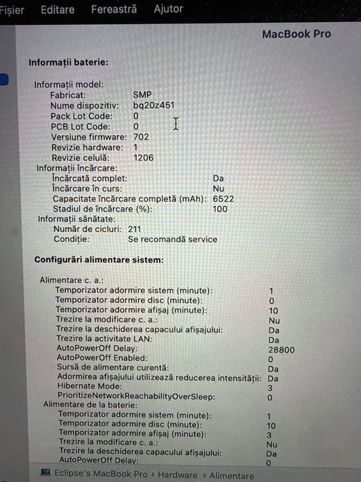 Macbook Pro 15 inch Late 2013 256gb Impecabil