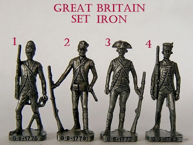 Фигурки метални оловни войници шоколадово яйце Киндер Kinder surprise