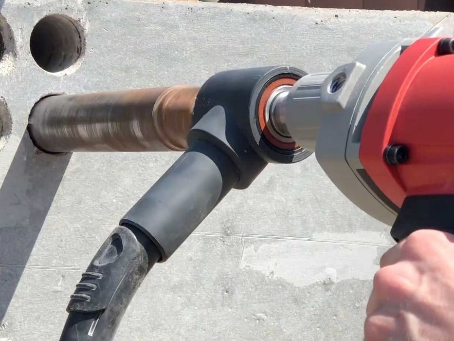 Установка кондиционера алмазный сверления