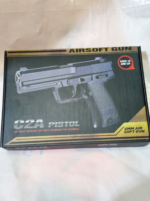 Пистолет железный 90% железа