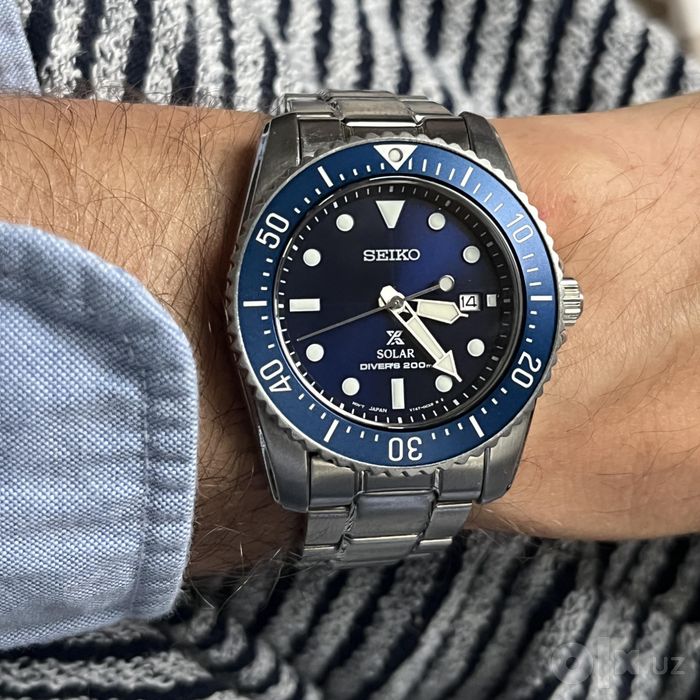 Seiko Prospex Solar Diver’s Blue Dial SNE585P1