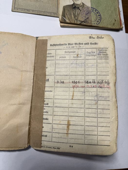 Lot documente Luftwaffe ww2