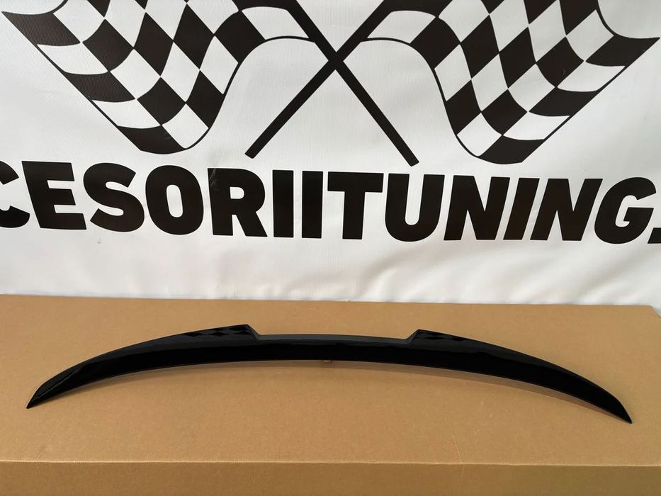 Eleron portbagaj compatibil cu BMW seria 5 F10 M4 style negru lucios