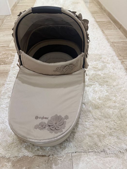 Кош за новородено Cybex Mios Lux New Generation SIMPLY FLOWERS