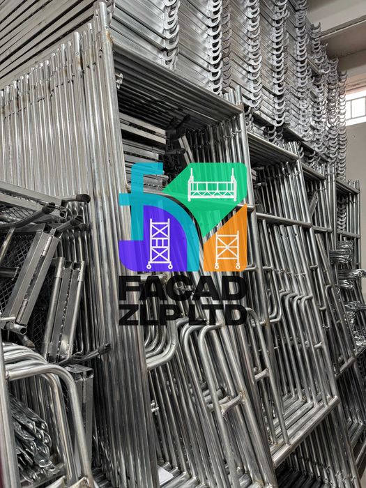 Китайские оцинкованные строительные леса, надежный комплект с настилом