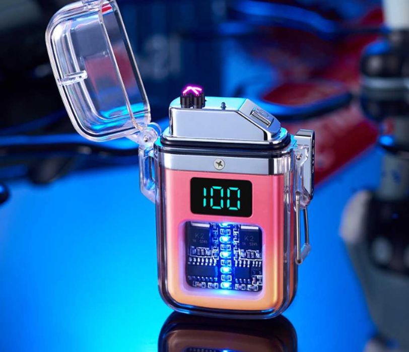 Ветроустойчива LED запалка подходяща за къмпинг и оцеляване