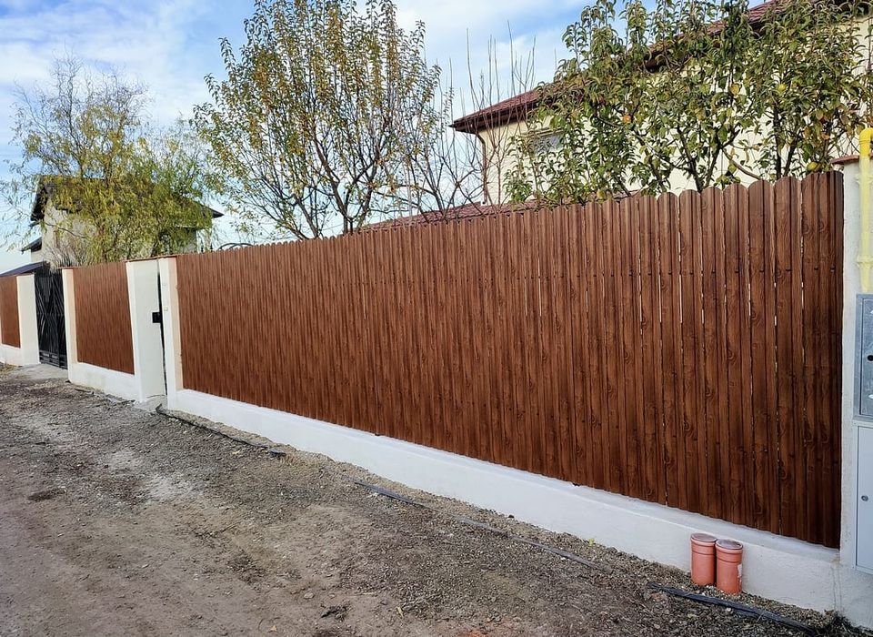 Construim garduri pentru imprejmuire terenuri si proprietati