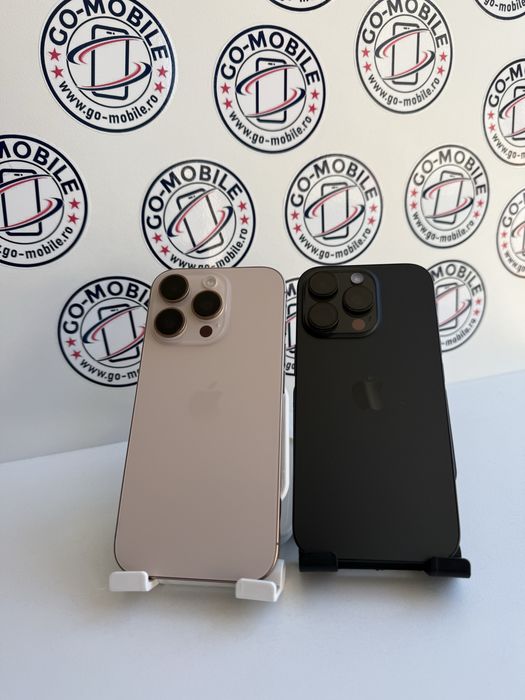 iPhone 16 Pro - 128GB/256GB - Gold/Black - Impecabil - Garantie