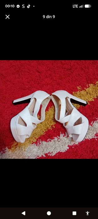 Sandale dama cu platforma și toc gros