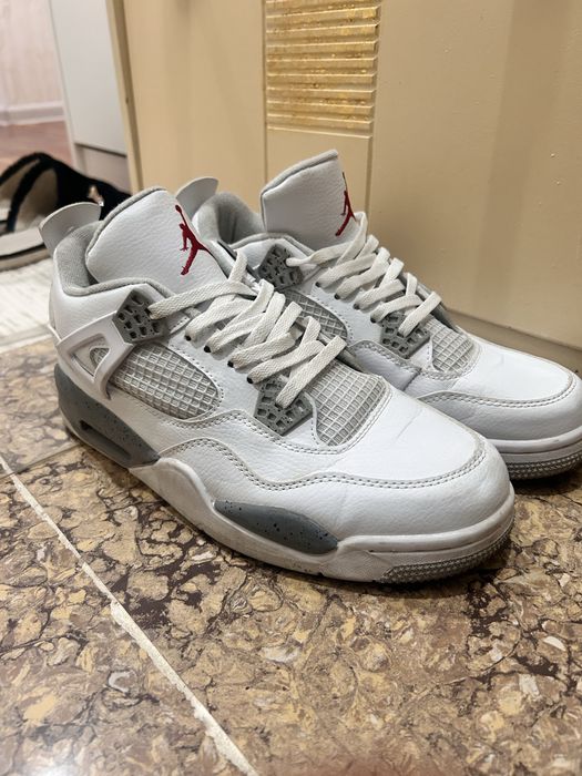 кроссовки Air Jordan 4 Retro White Oreo