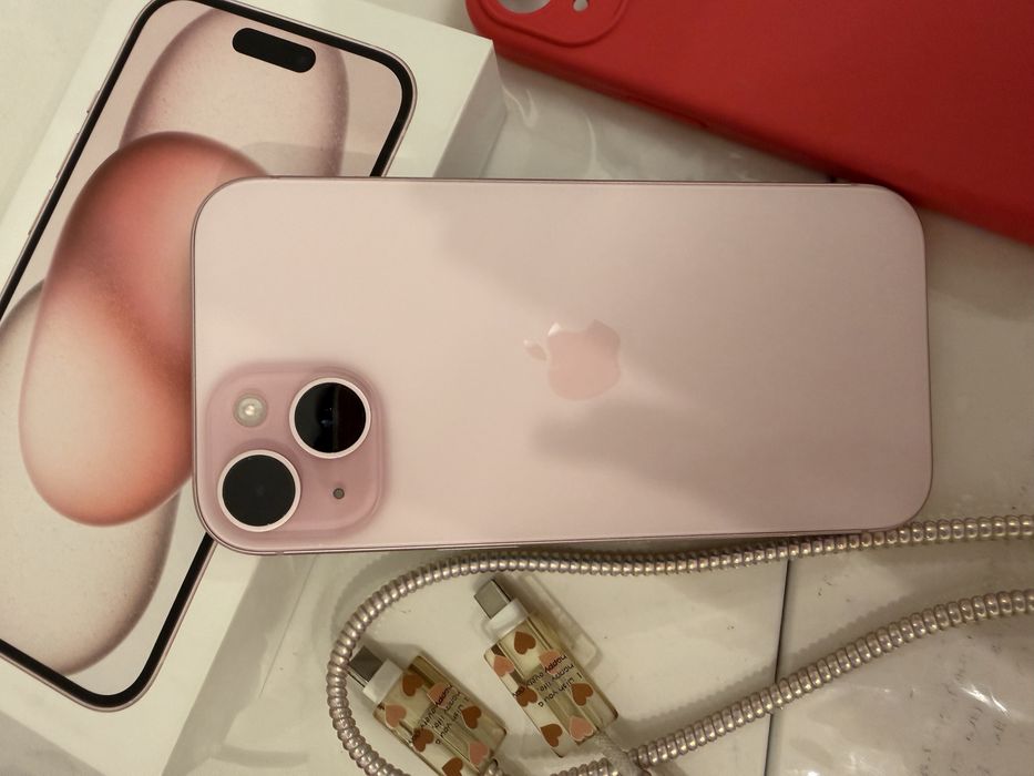 Iphone 15, 128 gb, розовый