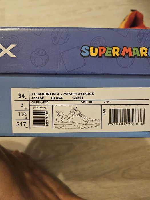 Adidașii Geox cu lumini Mario nr.34