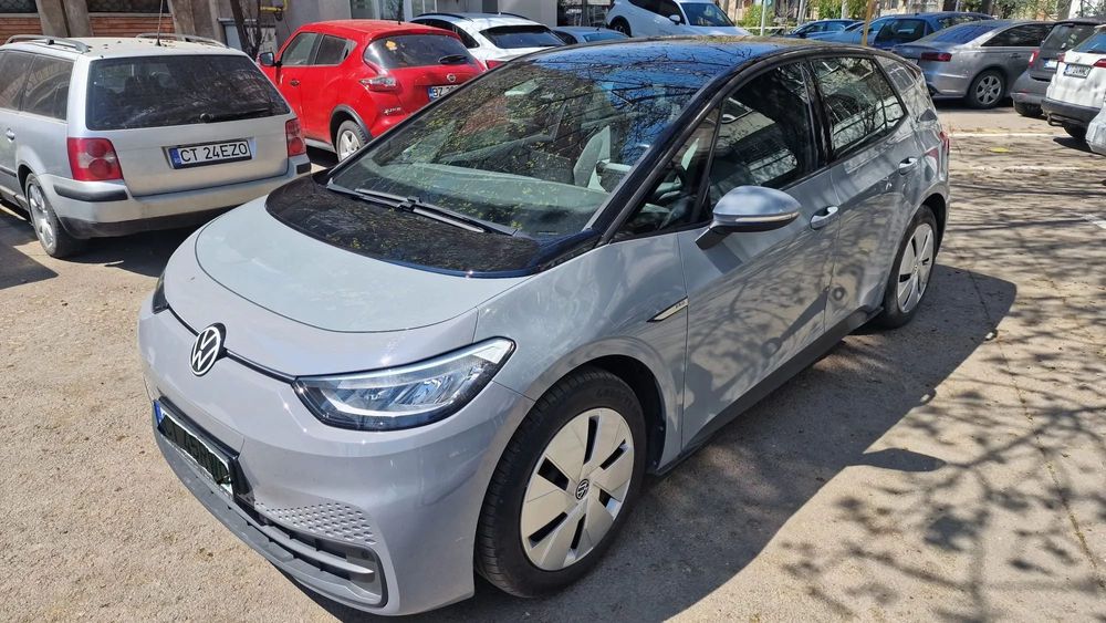 Volkswagen ID.3 ID3 Pro Performance 58KW, test baterie 100%