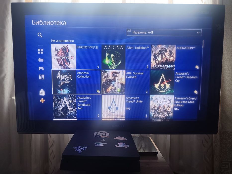 Ps 4 slim 500gb 2 джойстика