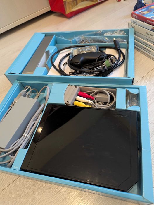 NIntendo wii + 10 игри