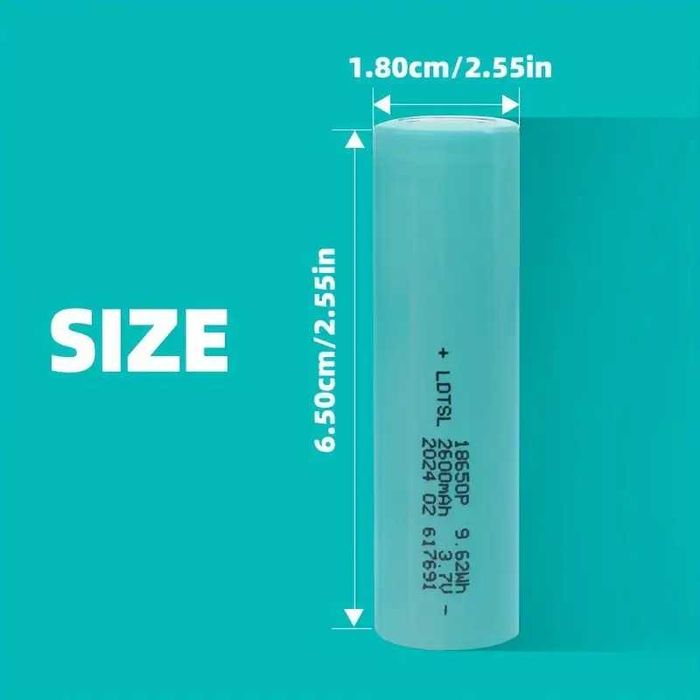 Продам 18650 аккумуляторы 2600 mah