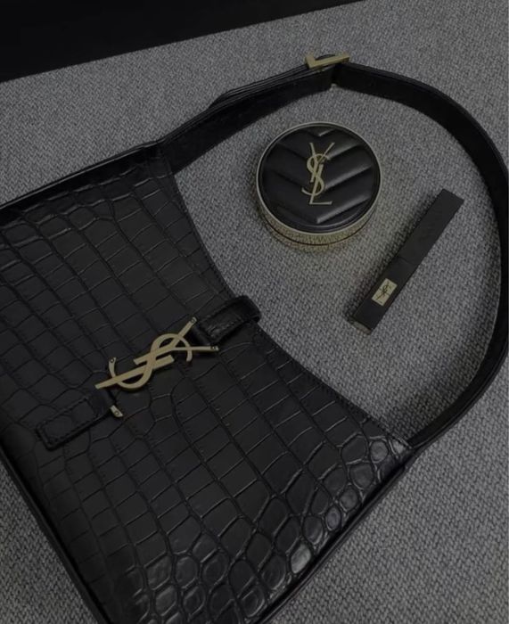 Сумка YSL с крокодиловым узором
