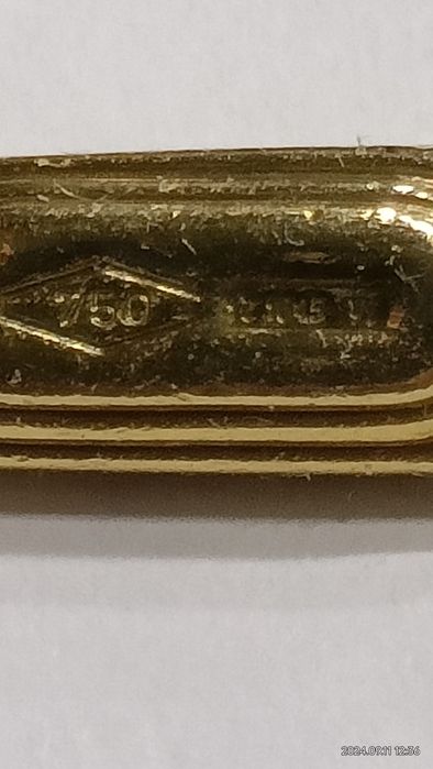 Vind lanț de aur 18kt original Baraka