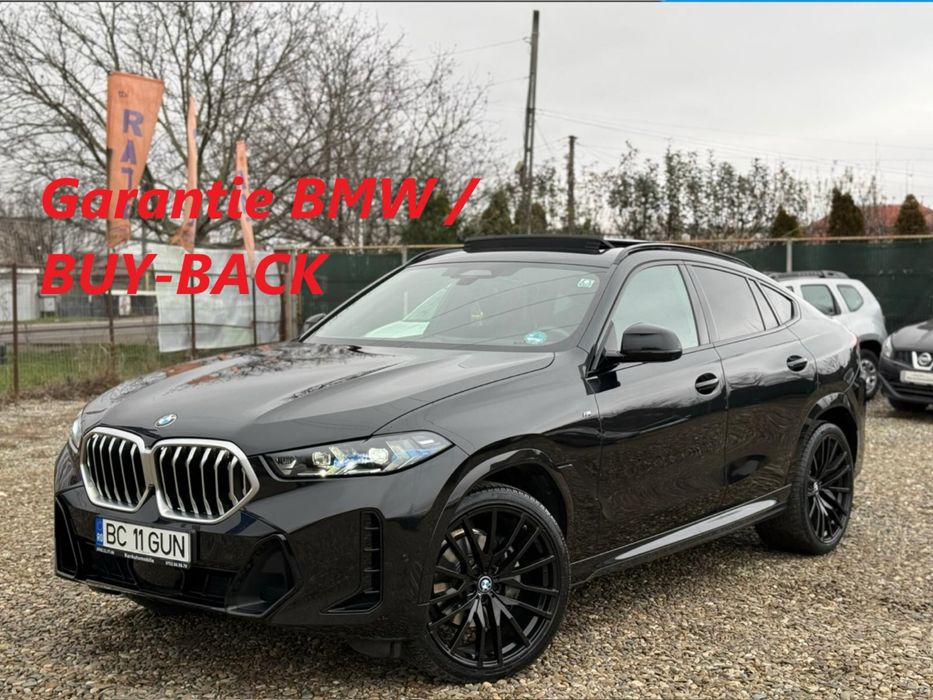 Bmw X6 3.0D MildHybrid  Panorama M pachet Garantie 3Ani  Buy-Back