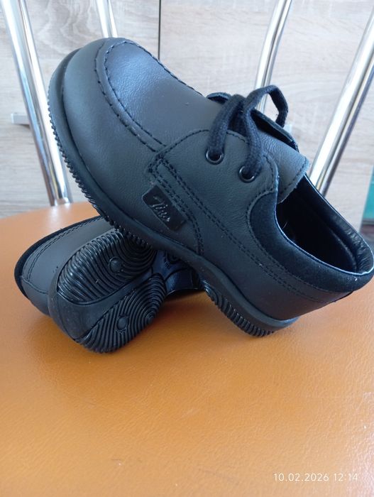 Pantofi băiețel din piele