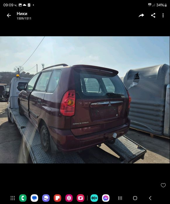 Мицубиши спейстар на части