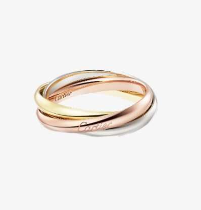 NEW Кольцо Cartier Trinity small model