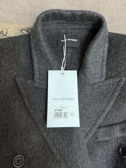 Пальто, шерсть 100%