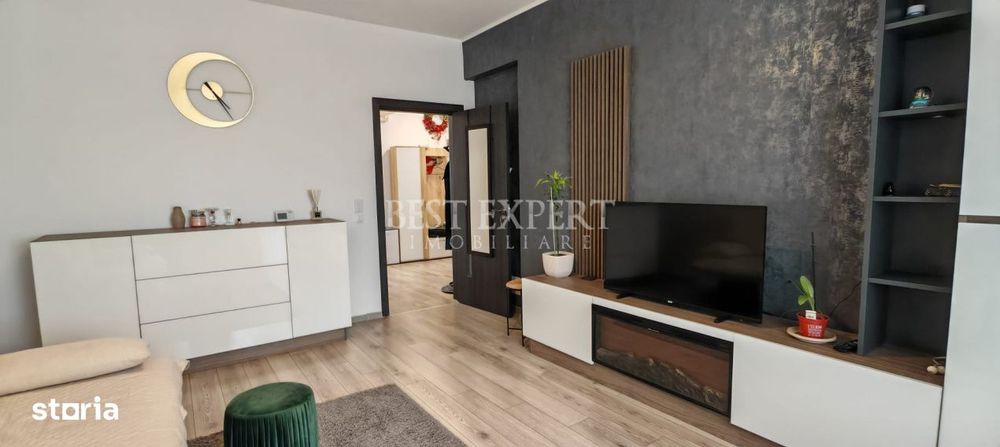 3 Camere de inchiriat mobilat si utilat cu Parcare demisol