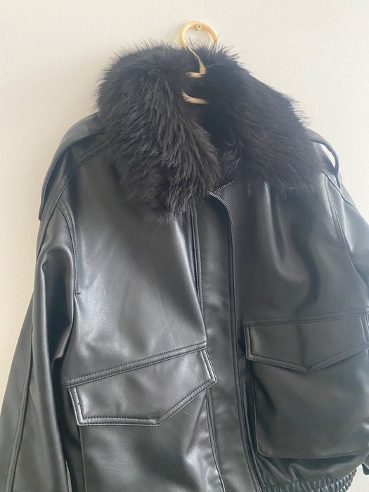 кожено яке нов модел Zara