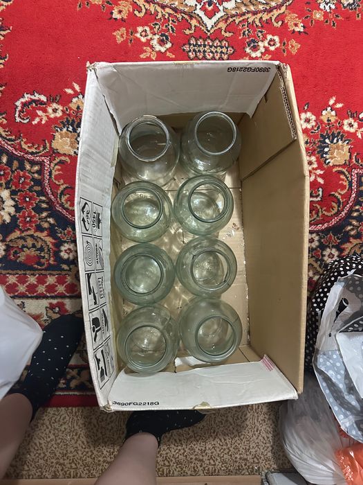 Банки стеклянные