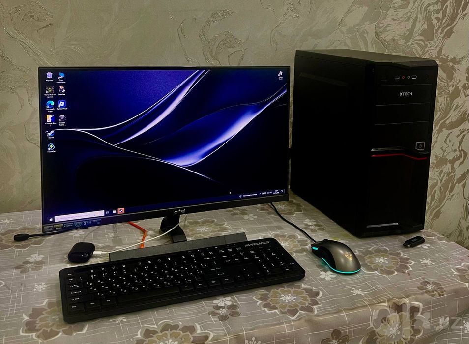 Ájayıp Tayın Kompyuter Toplamı (Sistemalıq blok + 24" Monitor)