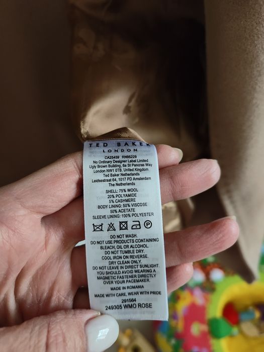 Ново палто Ted baker, размер 1/S