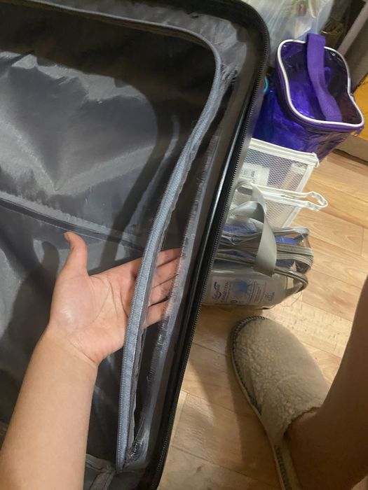 Чемоданы разных размеров (L, S, тканевый)