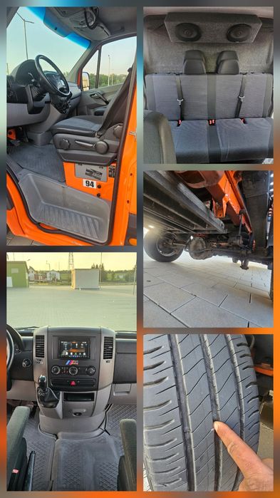 Mercedes sprinter, 319 autoplatforma, iveco daily, fiat ducato