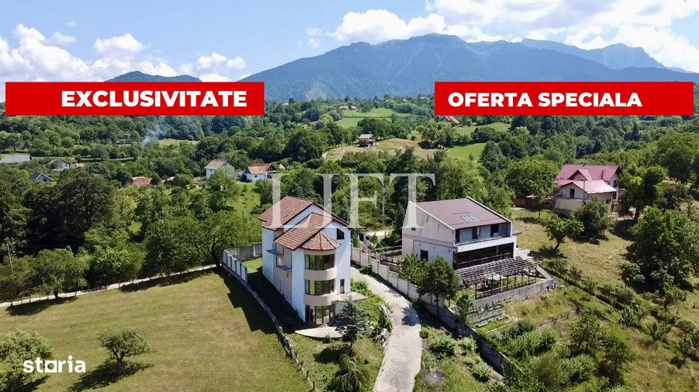 Oferta unica - Casa de vacanta, teren 2300mp, Bran - Sohodol
