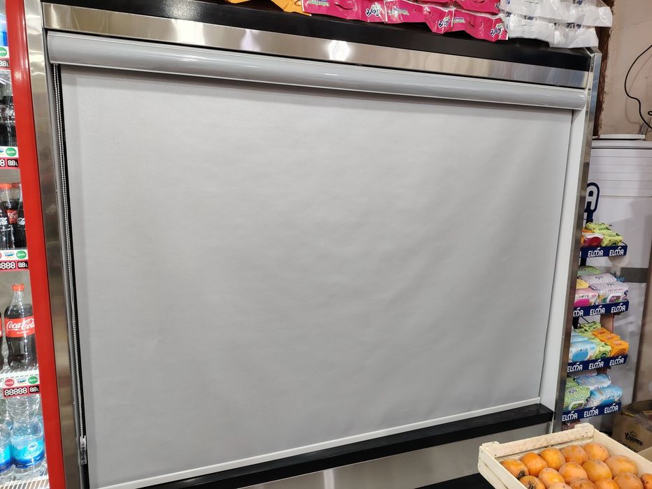 Витринный холодильник, горка