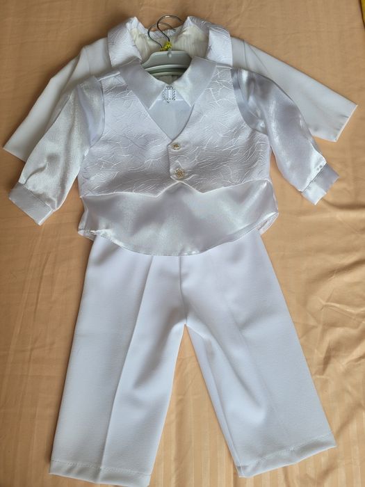 Costum botez băiat, nou/nefolosit