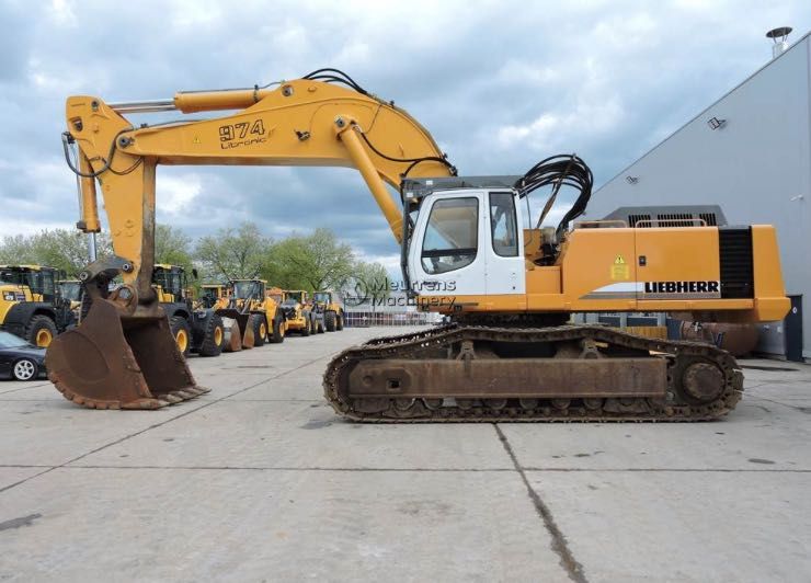 Dezmembrez excavator Liebherr R974, R964, R954, R984, R944 – piese