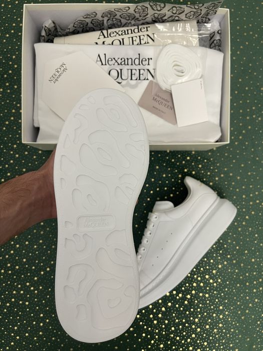 Alexander McQueen Triple White Premium Quality