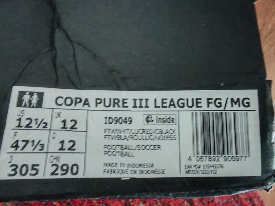 Ghete de fotbal Copa Pure III League FG/MG