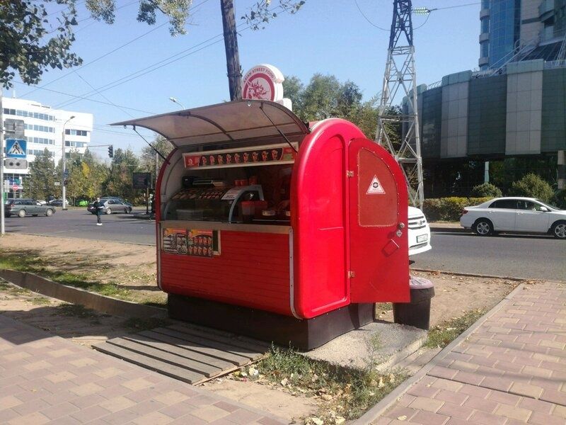 Вагончик для фаст фуда.