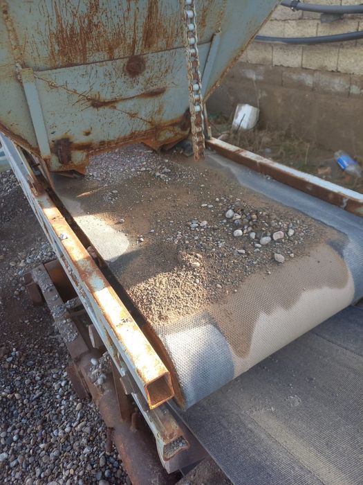 Пескомойка, бункер, грохот