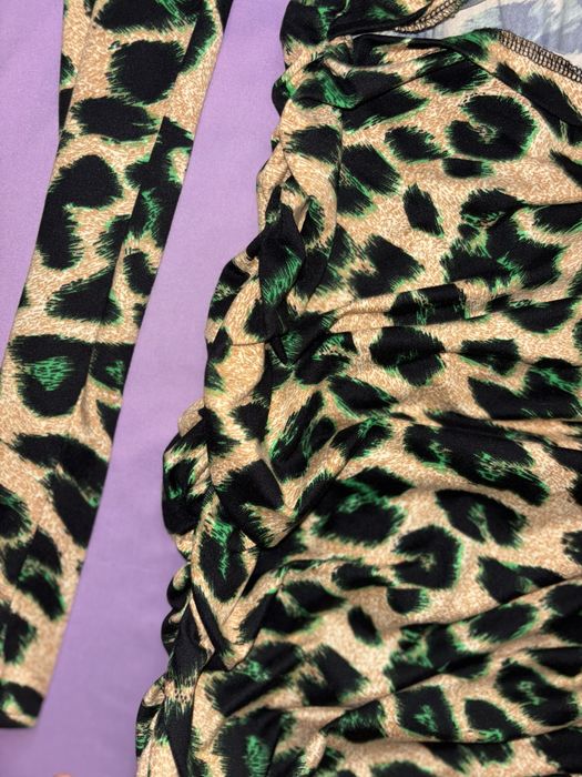 Леопардовое платье