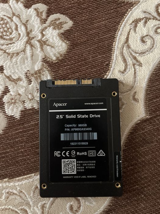 Apacer AP960GAS340G-1 960Gb